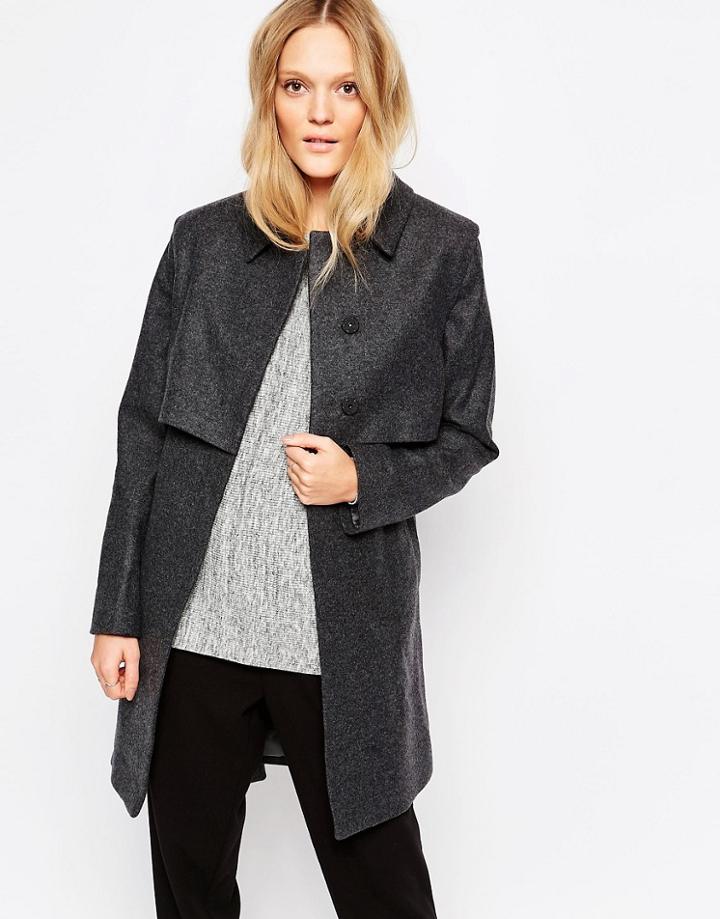 Just Female Norma Coat - Black