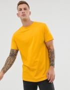 Soul Star T-shirt In Mustard - Tan