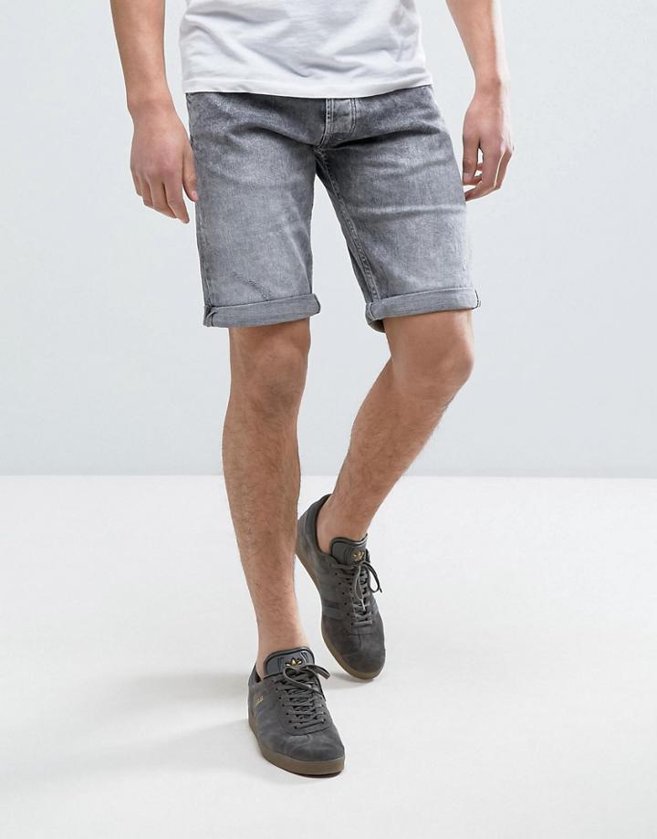 Wrangler Colton Denim Short Regular Fit - Gray