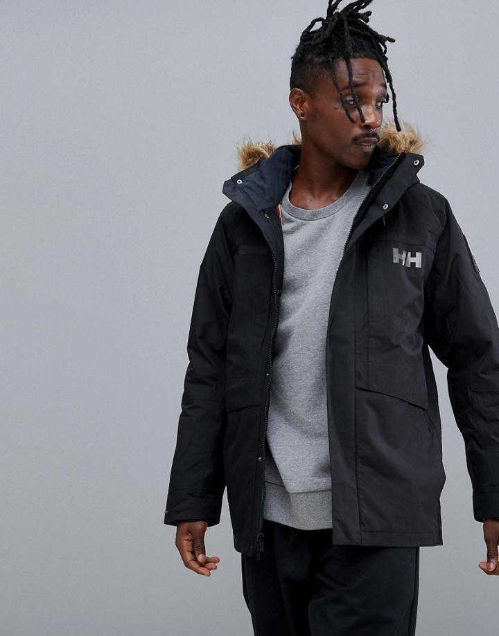 Helly Hansen Coastal 2 Parka In Black - Black