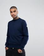 North Sails Patch Logo Sweatshirt In Navy - Navy