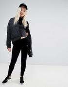 Adidas Originals Velvet Vibes Leggings In Black - Black