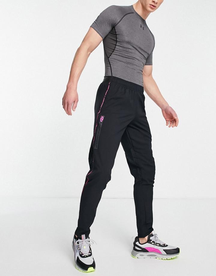 Under Armour Woven Sweatpants In Black