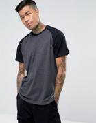 Element Short Sleeve Raglan T-shirt - Gray