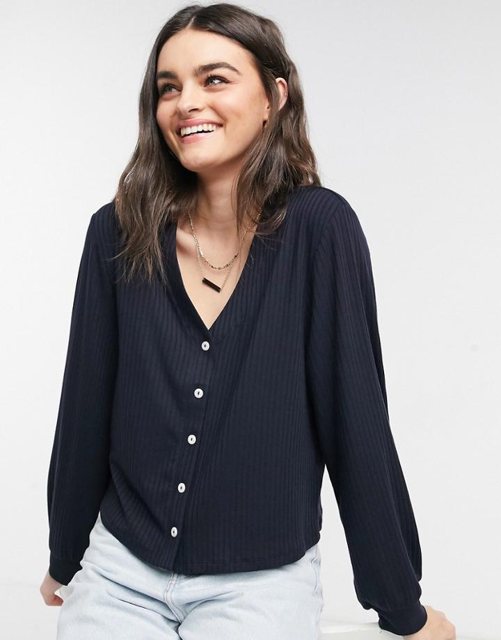 & Other Stories Cardigan In Black-green
