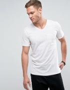 Redefined Rebel V-neck Pocket T-shirt - White