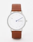 Skagen Skw6487 Horisont Leather Watch Special Edition 40mm - Tan