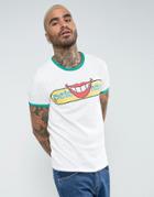 Wrangler Peter Max Smile T-shirt - White