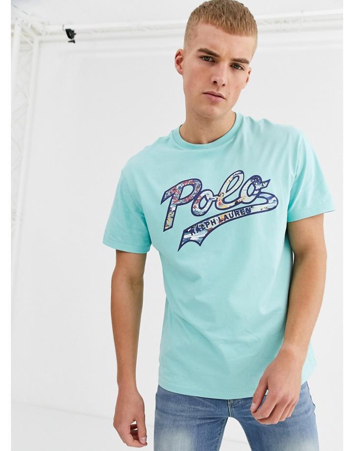 Polo Ralph Lauren T-shirt In Green With Logo