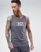 Boss By Hugo Boss Tank With Logo - Navy