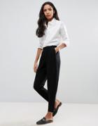 Pieces Iben Pleat Pants - Black