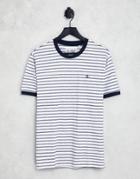 Original Penguin T-shirt In Blue-red