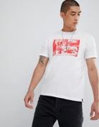 Dc Shoes T-shirt With London Chest Photo Print In White - White