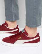 Puma Suede Sneakers In Red 352634 75 - Red