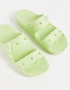Crocs Classic Sandals In Celery-green