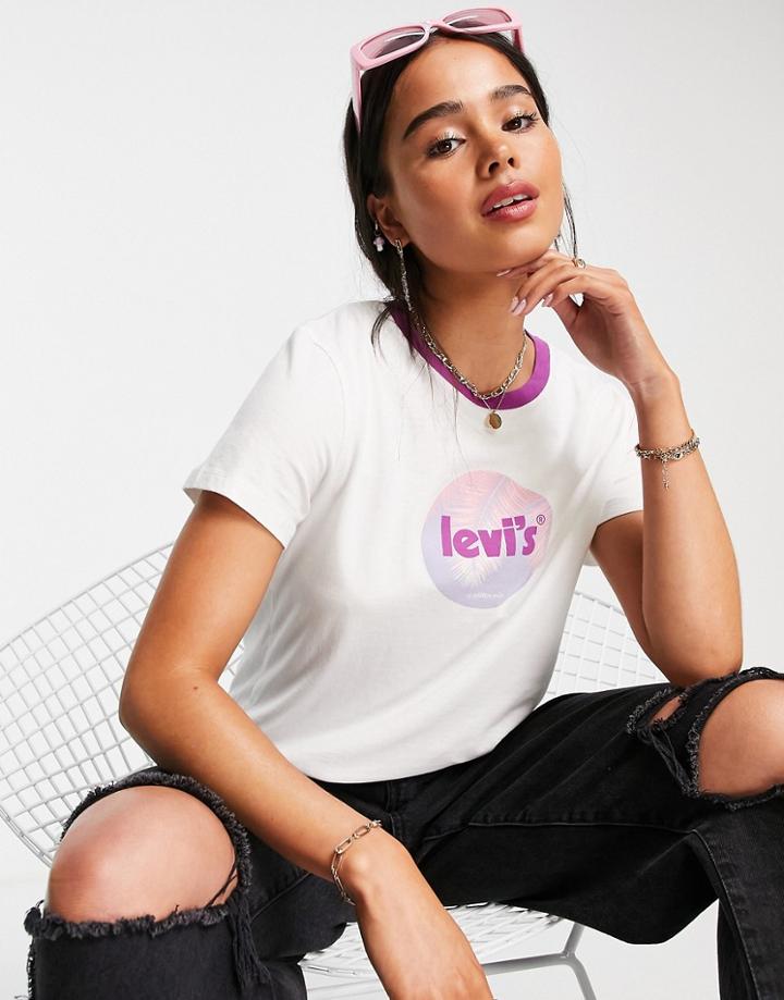 Levi's Jordie Graphic Tee In White