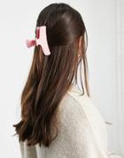 My Accessories London Matte Quilted Hair Claw Clip In Lilac-pink
