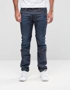 Diesel Thavar Slim Jeans 857i Dark Wash - Blue