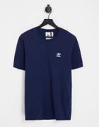 Adidas Originals Essentials T-shirt In Navy