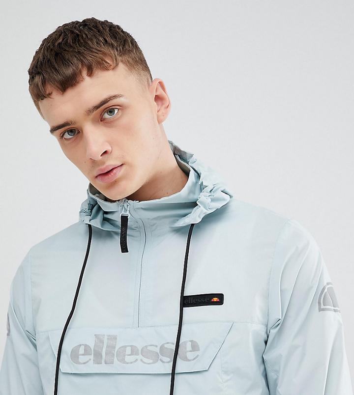 Ellesse Overhead Jacket In Blue - Blue