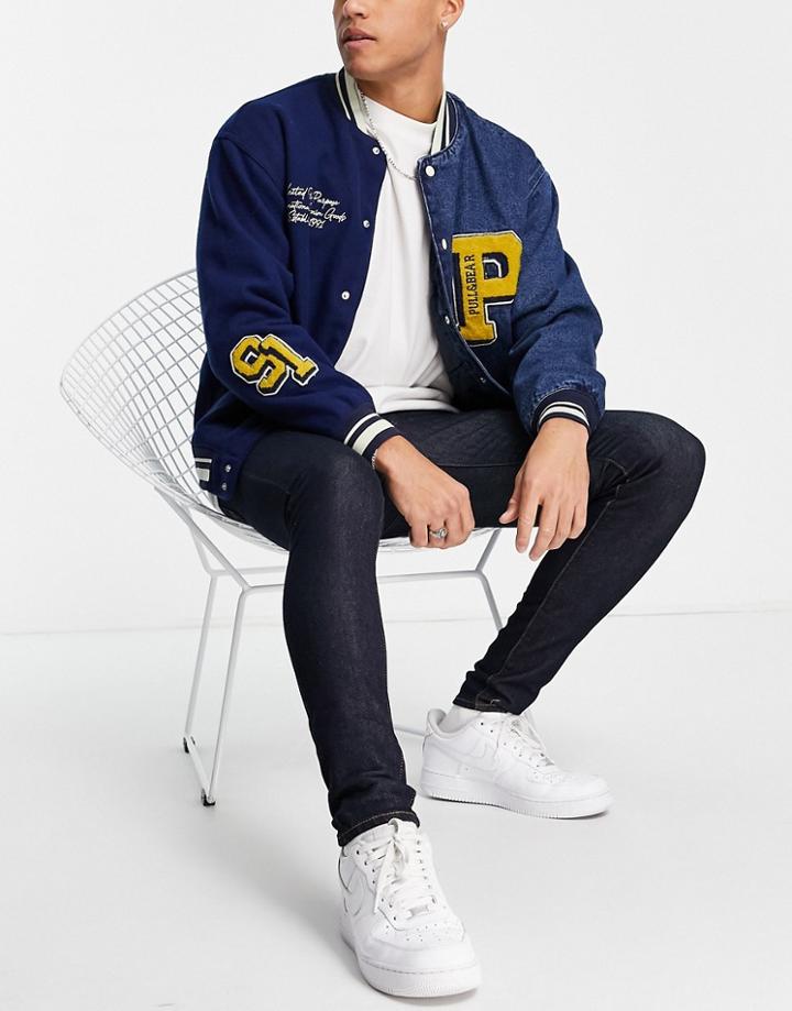 Levi's Skinny Tapered Jeans In Dark Navy