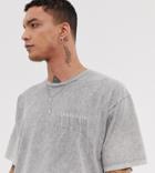 Heart & Dagger T-shirt With Embroidered Logo - White