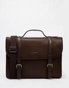 Ted Baker Jagala Leather Satchel - Brown