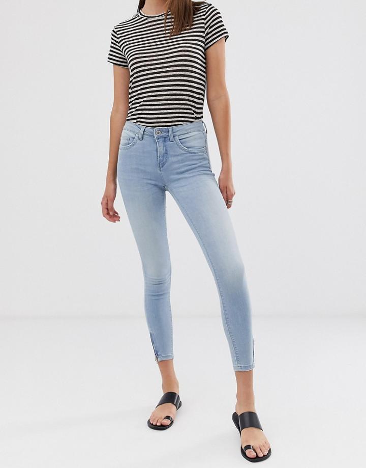 Only Kendell Regular Skinny Jeans-blue