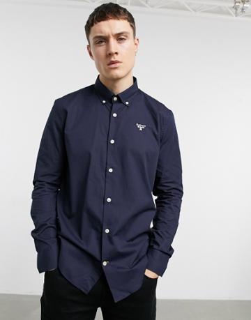 Barbour Beacon Seathwaite Shirt In Navy