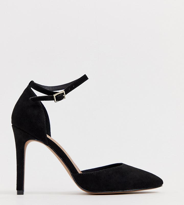 Asos Design Wide Fit Playground High Heels-black