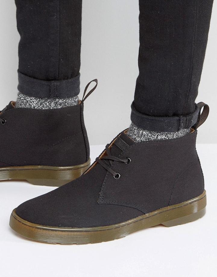 Dr Martens Mayport Canvas Chukka Boots - Black