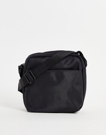 New Look Cross Flight Bag In Black