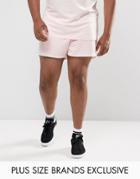 Puma Plus Retro Mesh Shorts In Pink Exclusive To Asos - Pink