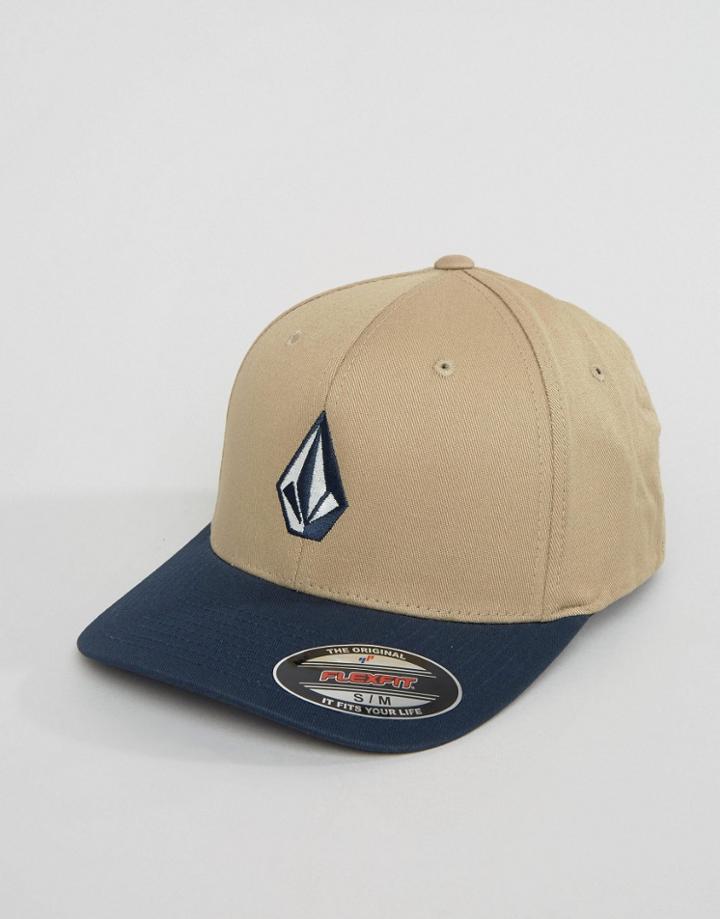 Volcom Full Stone 6 Panel Cap - Beige