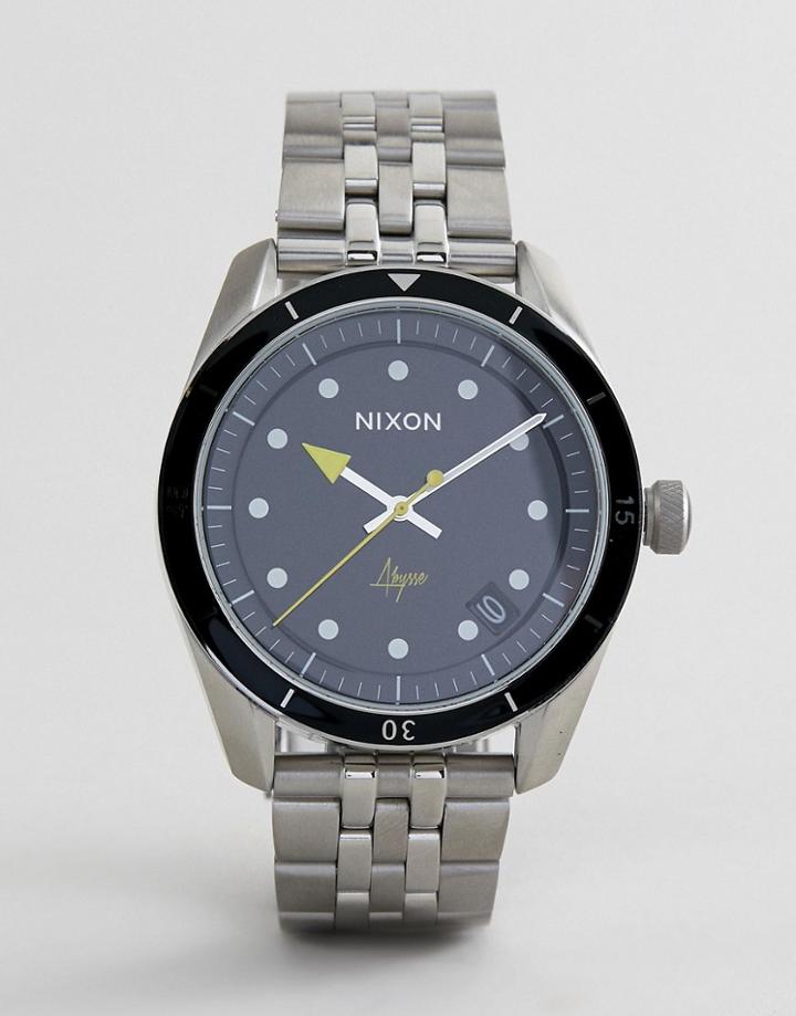 Nixon A1237 Bullet 42 Bracelet Watch In Silver - Silver