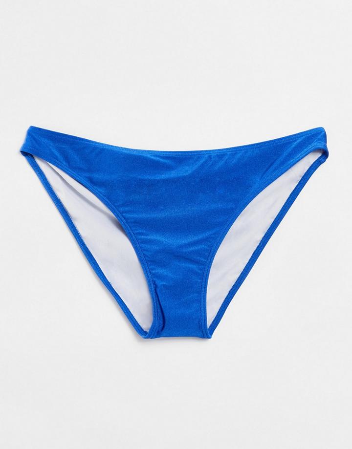 Chelsea Peers Bikini Bottoms In Blue-blues
