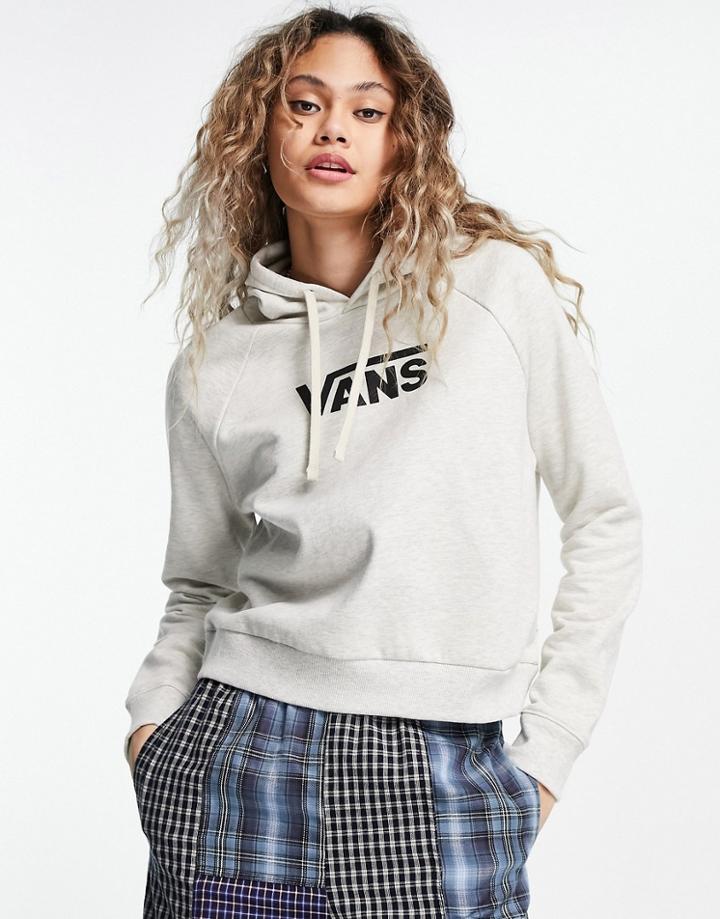 Vans Flying V Boxy Hoodie In Oatmeal-neutral