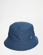 Farah Grafton Marl Bucket Hat - Navy