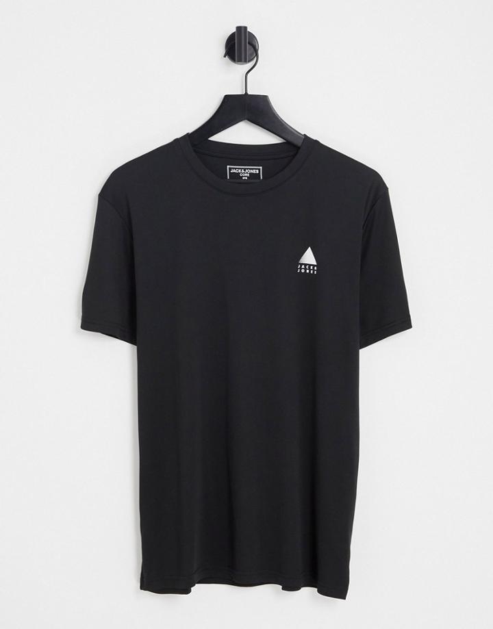 Jack & Jones Active T-shirt In Black