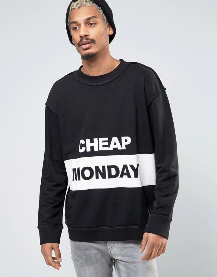 Cheap Monday Victory Sweater - Black