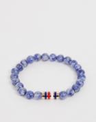 Tommy Hilifger Sodalite Beaded Bracelet - Blue