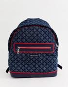 Love Moschino Quilted Backpack - Navy