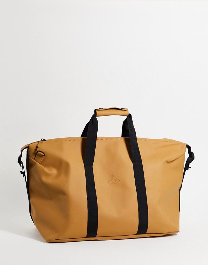 Rains 1320 Weekender Bag In Khaki-brown
