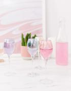 Lsa 4 Pack Prosecco Glasses In Pastel - Multi