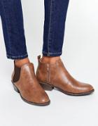 Head Over Heels By Dune Piro Tan Chelsea Boots - Tan