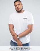 Defend London Plus T-shirt In White With Logo - White