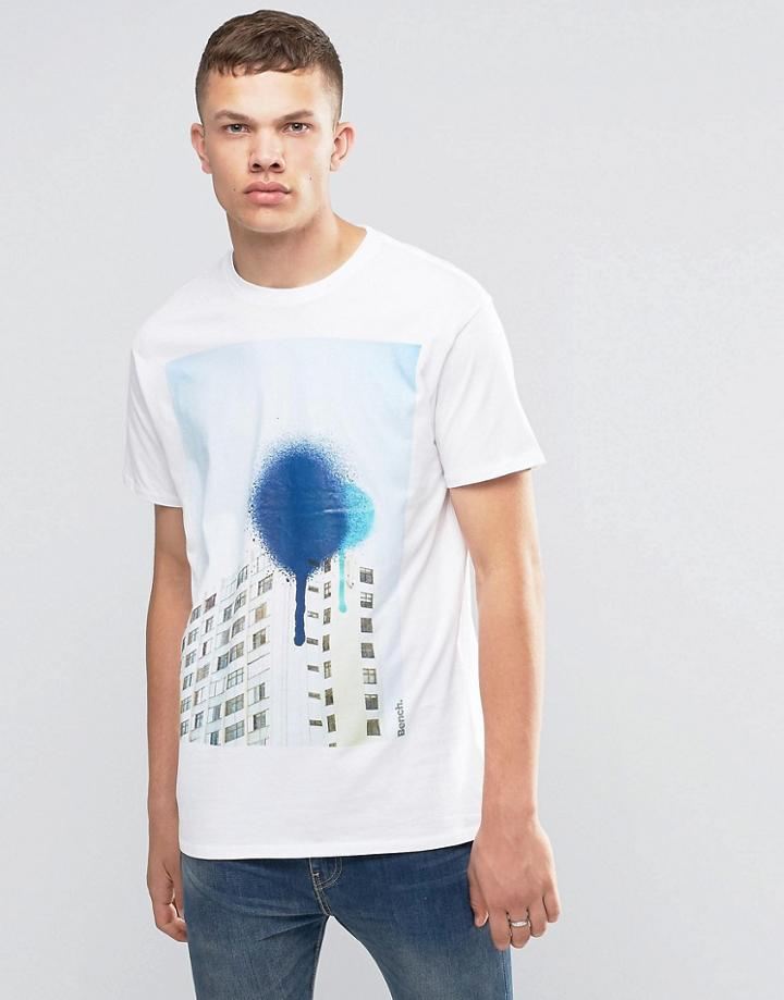 Bench Printed T-shirt - White