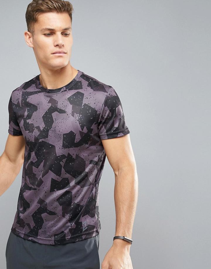 Yourturn Training T-shirt In Print - Gray