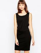 Minimum Sleeveless Pencil Dress - Black