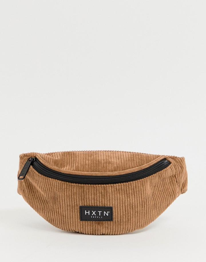 Hxtn Supply Cord Fanny Pack In Tan